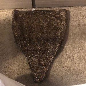 Sparkly forever 21 bodysuit worn once